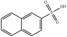 2-ナフタレンスルホン酸水和物 化学構造式