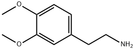 3,4-二甲氧基苯乙胺, 120-20-7, 结构式