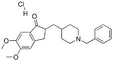 ドネペジル塩酸塩 化学構造式