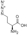 2(S)-Amino-4-azido-butanoic Acid, 120042-14-0, 结构式