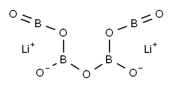 四硼酸锂, 12007-60-2, 结构式