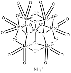 ヘキサアンモニウム モリブデト 化学構造式