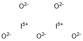 五氧化二碘, 12029-98-0, 结构式