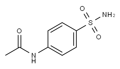 对乙酰胺基苯磺酰胺, 121-61-9, 结构式