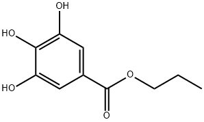 没食子酸丙酯, 121-79-9, 结构式