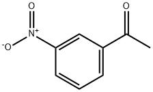 3'-ニトロアセトフェノン 化学構造式