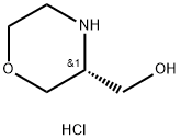 (R)-3-羟甲基吗啉盐酸盐, 1212377-10-0, 结构式