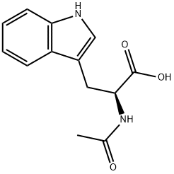N-乙酰-L-色氨酸, 1218-34-4, 结构式