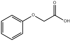 フェノキシ酢酸 化学構造式