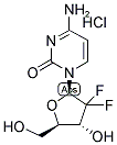 ゲムシタビン塩酸塩 化学構造式