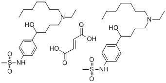 イブチリドヘミフマル酸塩