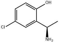 (R)-2-(氨乙基)-4-氯苯酚, 1228571-53-6, 结构式