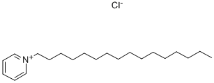 十六烷基氯化吡啶, 123-03-5, 结构式