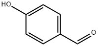 对羟基苯甲醛, 123-08-0, 结构式