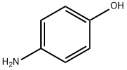 4-アミノフェノール 化学構造式