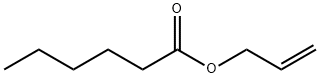 Allyl hexanoate Struktur