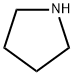 ピロリジン 化学構造式
