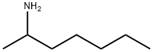2-ヘプチルアミン 化学構造式