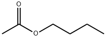 酢酸ブチル 化学構造式