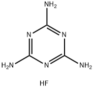 Melamine hydrogen flouride Structure