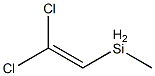 ジクロロメチルビニルシラン 化学構造式