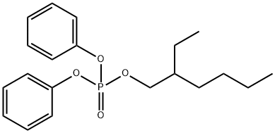 磷酸二苯基异辛酯, 1241-94-7, 结构式