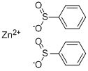 Benzenesulfinic acid,zinc salt Structure
