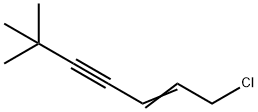 1-氯-6,6-二甲基-2-庚烯-4-炔, 126764-17-8, 结构式