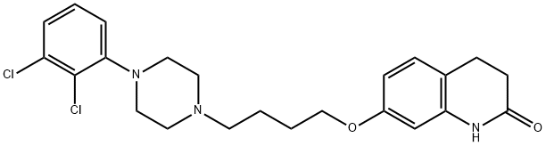 アリピプラゾール 化学構造式