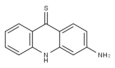 3-amino-10H-acridine-9-thione Structure