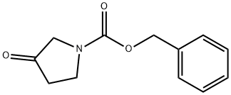 1-N-Cbz-3-pyrrolidinone Structure