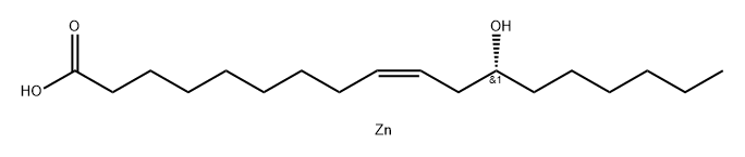 zinc diricinoleate Structure