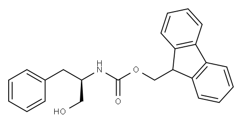 FMOC-D-PHENYLALANINOL Structure
