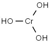 ChroMiuM hydroxide Struktur