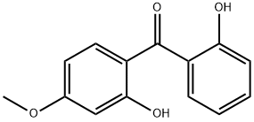 2,2'-Dihydroxy-4-methoxybenzophenone  Structure