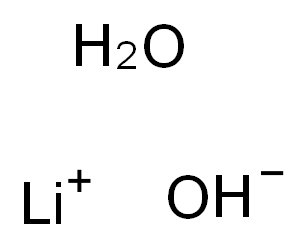 Lithium Hydroxide Hydrate Structure
