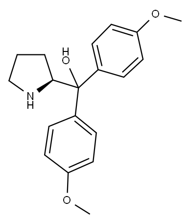 (S)-ALPHA,ALPHA-BIS(4-METHOXYPHENYL)-2-PYRROLIDINEMETHANOL|(S)-ALPHA,ALPHA-双(4-甲氧基苯基)-2-吡咯烷甲醇