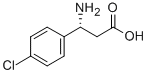 (R)-3-氨基-3-(4-氯苯基)-丙酸, 131690-61-4, 结构式