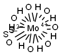 Molybdenum disulfide (hexagonal) Structure