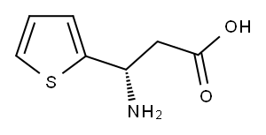 (S)-3-AMINO-3-(2-THIENYL)-PROPIONIC ACID Structure
