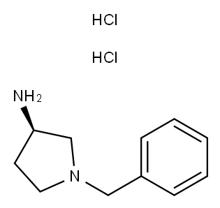 (S)-3-AMINO-1-BENZYLPYRROLIDINE DIHYDROCHLORIDE Structure