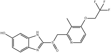 5-羟基兰索拉唑, 131926-98-2, 结构式