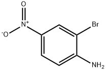 2-ブロモ-4-ニトロアニリン 化学構造式