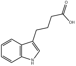 Indole-3-butyric acid Structure