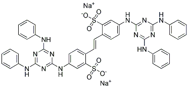 4,4'-ビス(2,4-ジアニリノ-1,3,5-トリアジン-6-イルアミノ)スチルベン-2,2'-ジスルホン酸ジナトリウム