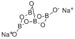 Sodium tetraborate Struktur