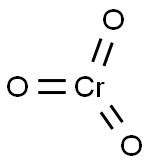 トリオキソクロム(VI) 化学構造式
