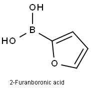 2-呋喃硼酸, 13331-23-2, 结构式