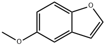 5-甲氧基苯并呋喃, 13391-28-1, 结构式