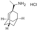 1-(1-アダマンチル)エチルアミン 化学構造式